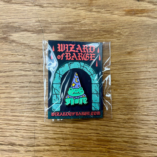 Frog Wizard Enamel Pin
