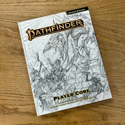 Pathfinder 2e Player Core (sketch cover)