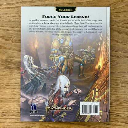 Pathfinder 2e Player Core (sketch cover)