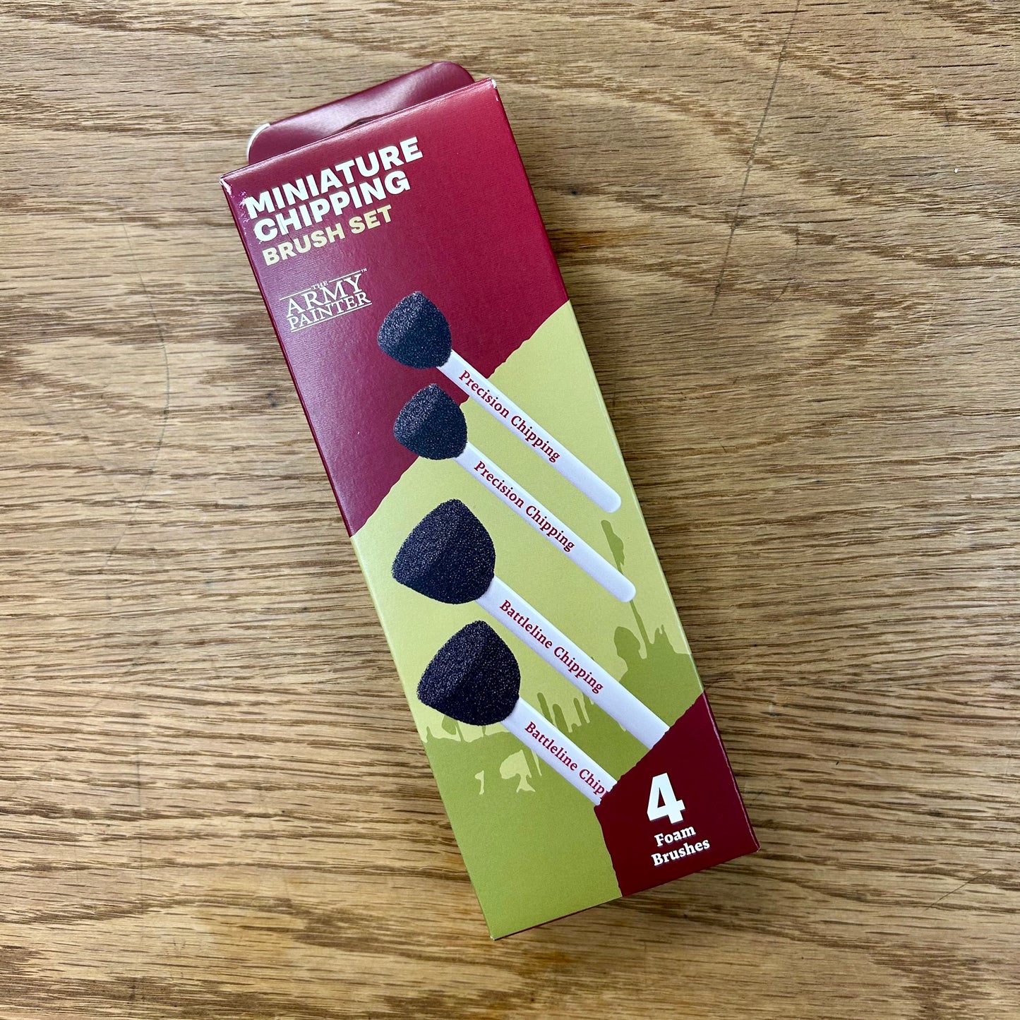 Miniature Chipping Brush Set
