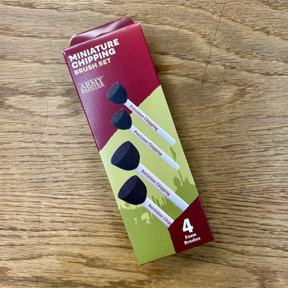 Miniature Chipping Brush Set