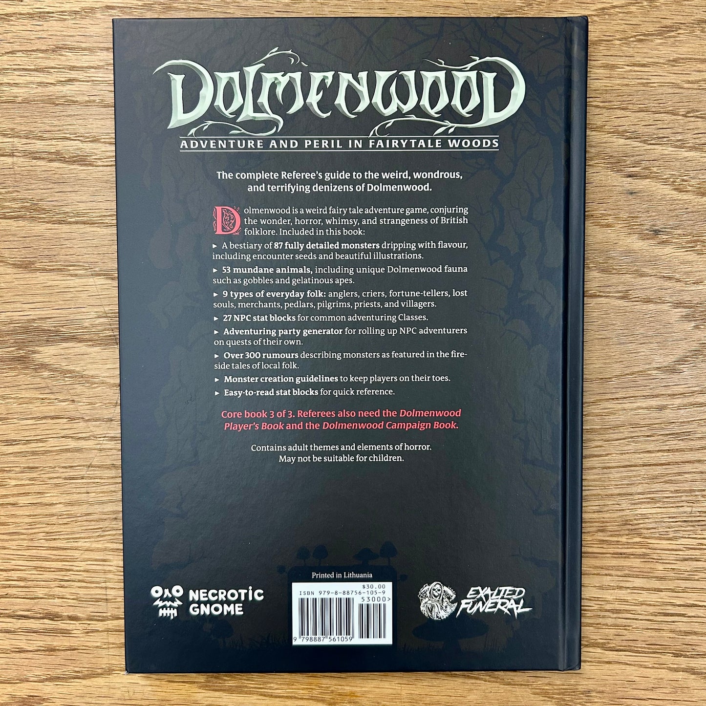 Dolmenwood: Monster Book