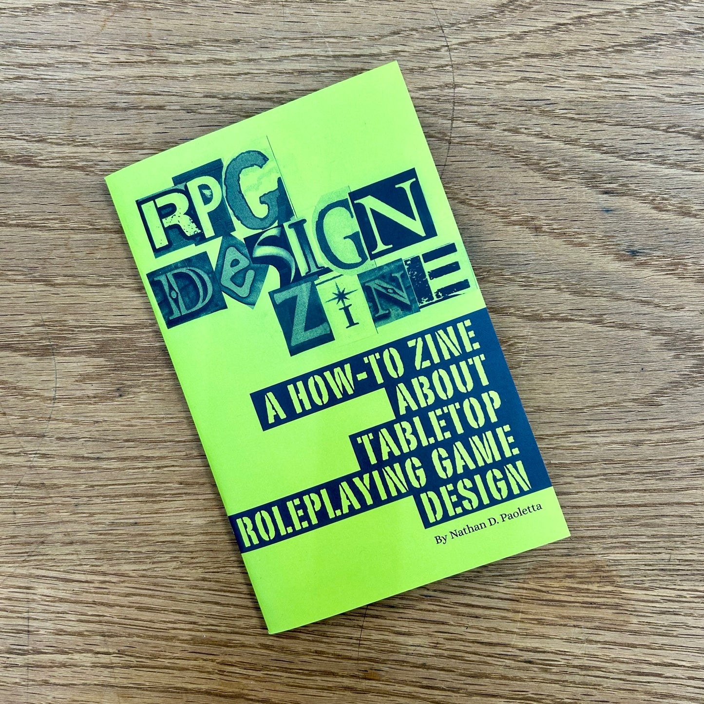 RPG Design Zine Volume 1
