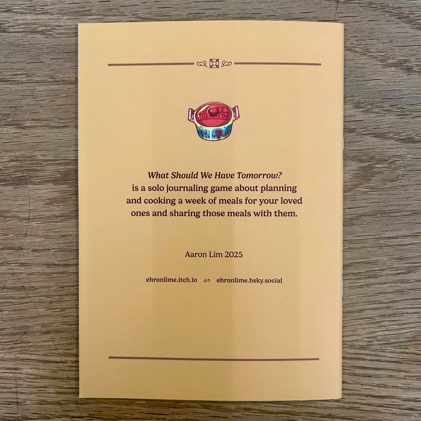 What Should We Have Tomorrow?