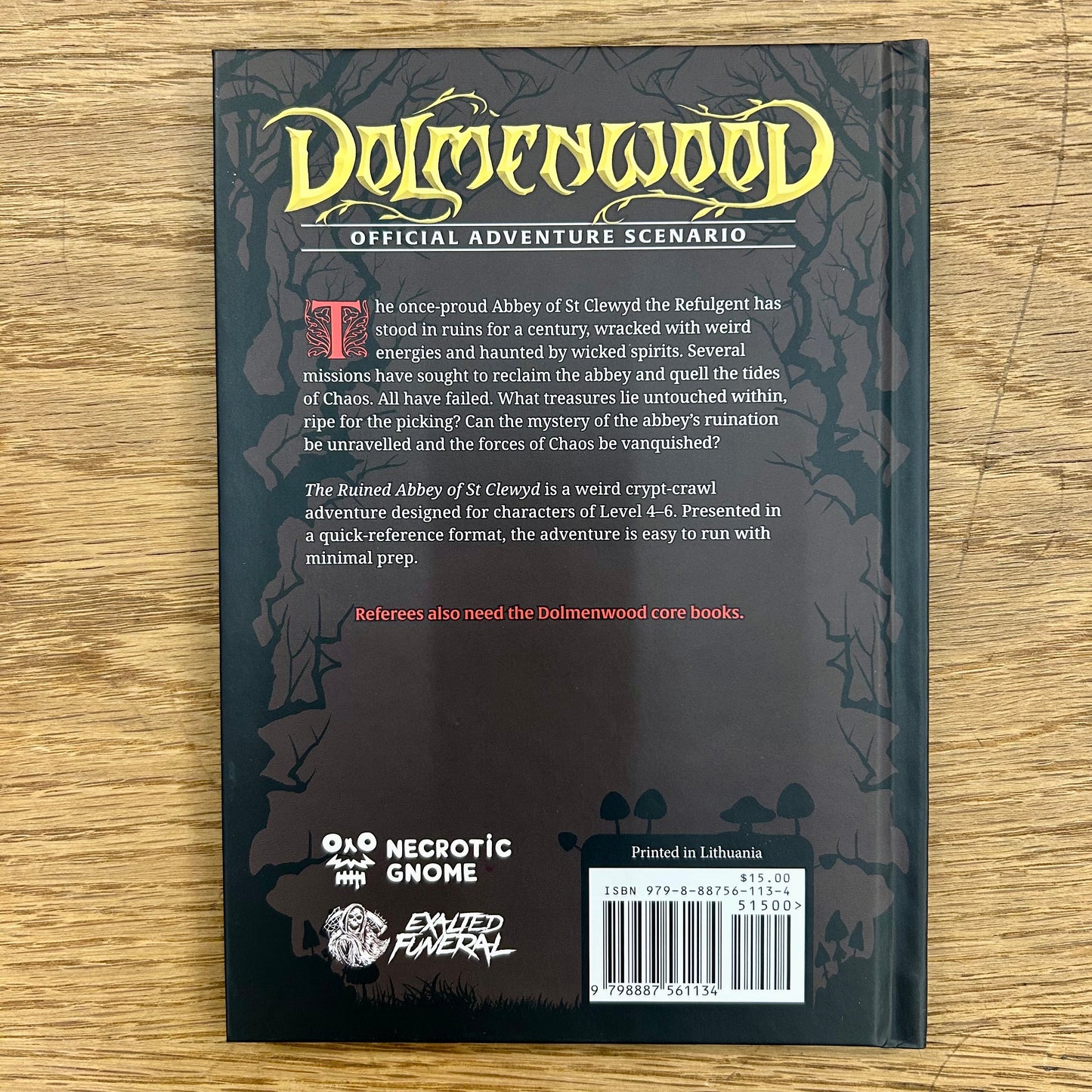 Dolmenwood: The Ruined Abbey of St Clewyd