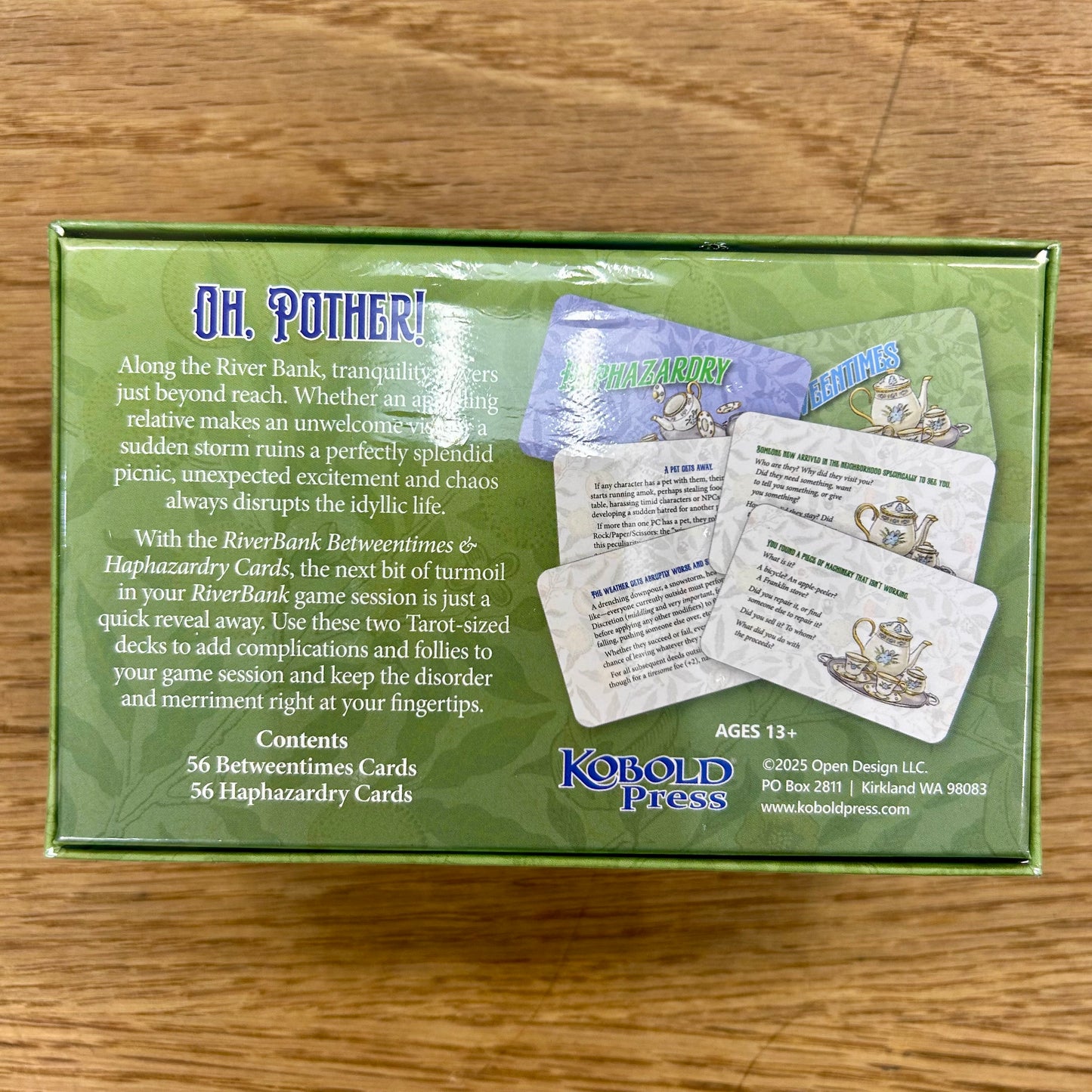 RiverBank: Betweentimes & Haphazardry Cards