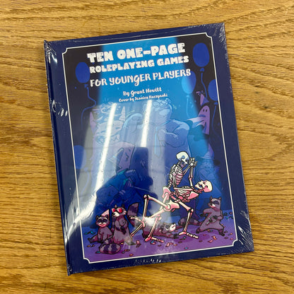 Ten One-Page Roleplaying Games for Younger Players
