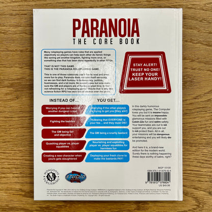 Paranoia: The Core Book