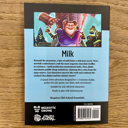 Old-School Essentials: Quick Delve #1 Milk