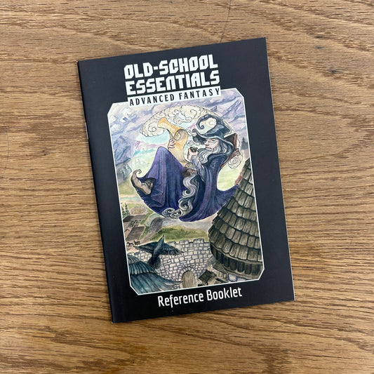 Old-School Essentials: Advanced Fantasy Reference Booklet (old version)