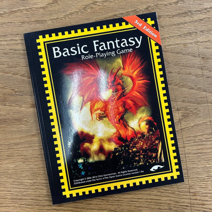 Basic Fantasy Role-Playing Game 3rd Edition