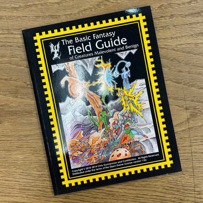 Basic Fantasy Field Guide of Creatures Malevolent and Benign