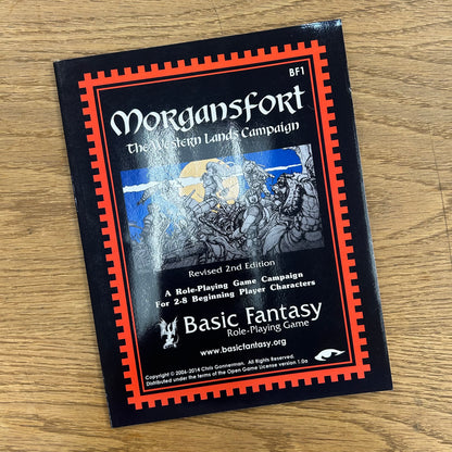 Basic Fantasy: Morgansfort (BF1)