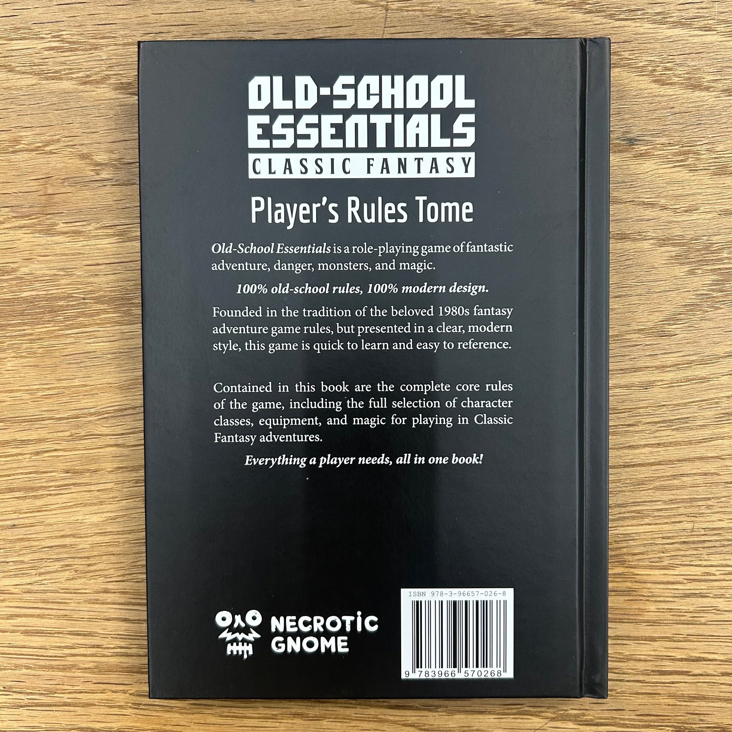 Old-School Essentials: Classic Fantasy Player’s Rules Tome