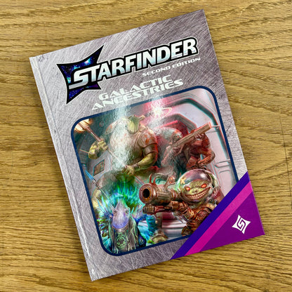 Starfinder 2e: Galactic Ancestries (retail cover)