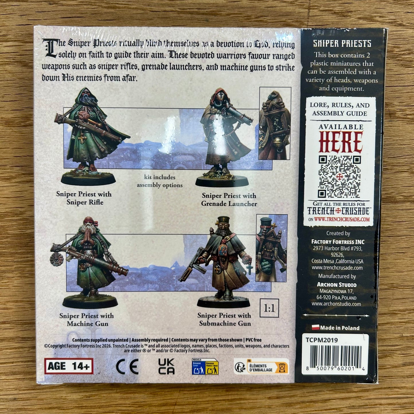 Trench Crusade: Sniper Priests