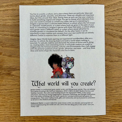Imagine Queer Worlds (zine + cards)