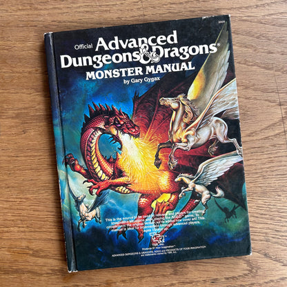 Advanced Dungeons & Dragons: Monster Manual