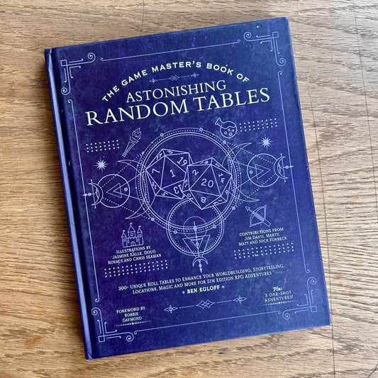 The Game Master’s Book of Astonishing Random Tables