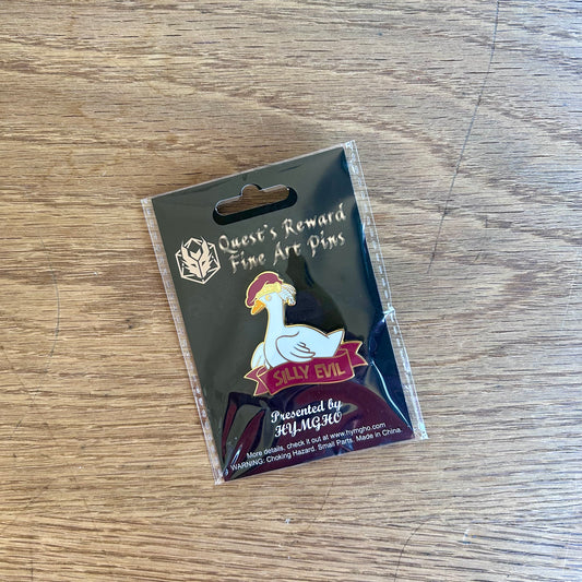 Silly Evil Goose Pin