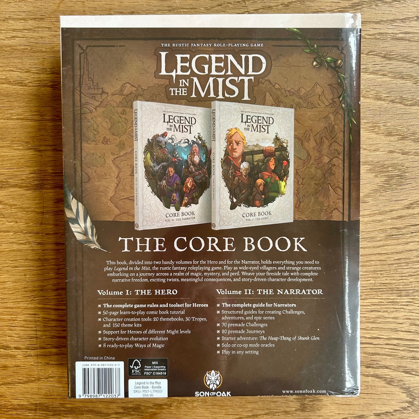 Legend in the Mist: Core Book