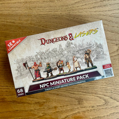 Dungeons & Lasers: NPC Miniature Pack