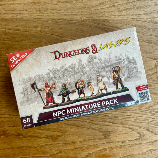 Dungeons & Lasers: NPC Miniature Pack