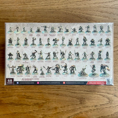 Dungeons & Lasers: NPC Miniature Pack