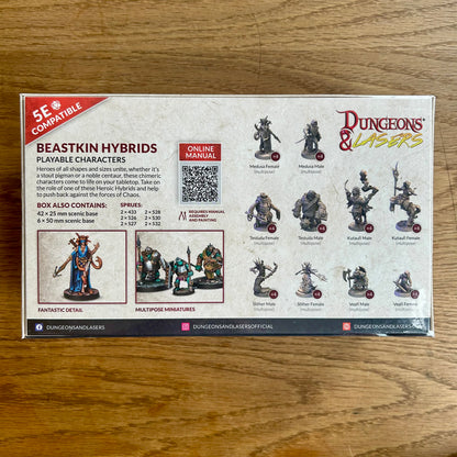 Dungeons & Lasers: Beastkin Hybrids