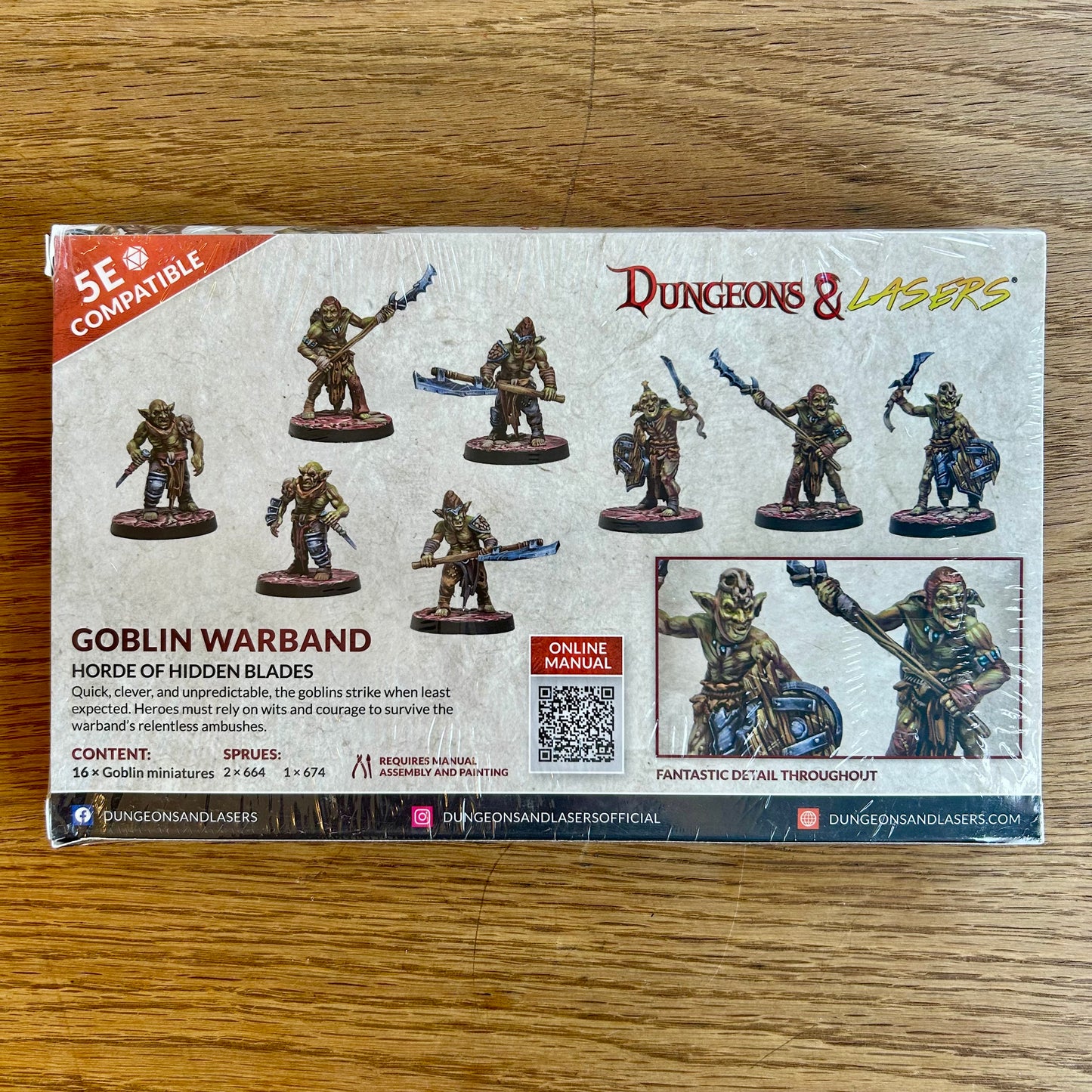 Dungeons & Lasers: Goblin Warband