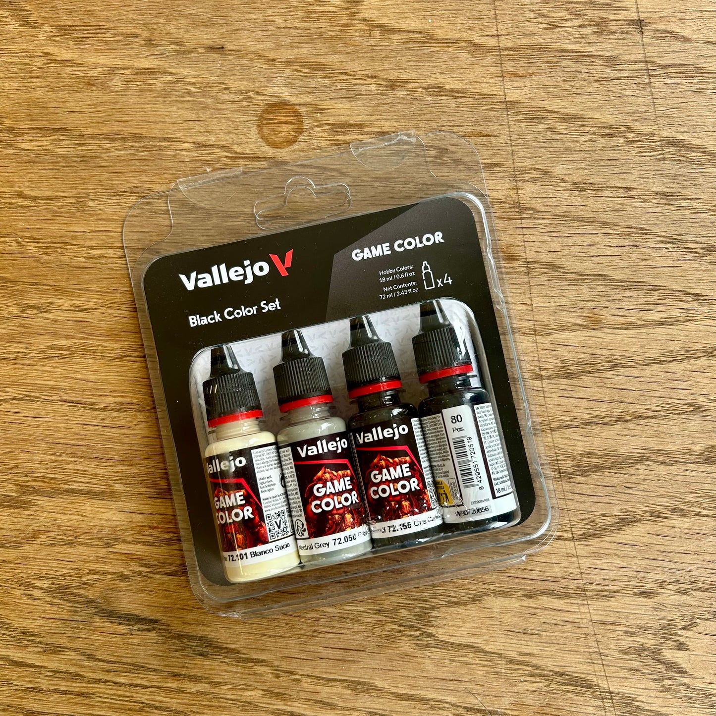 Black Color Set