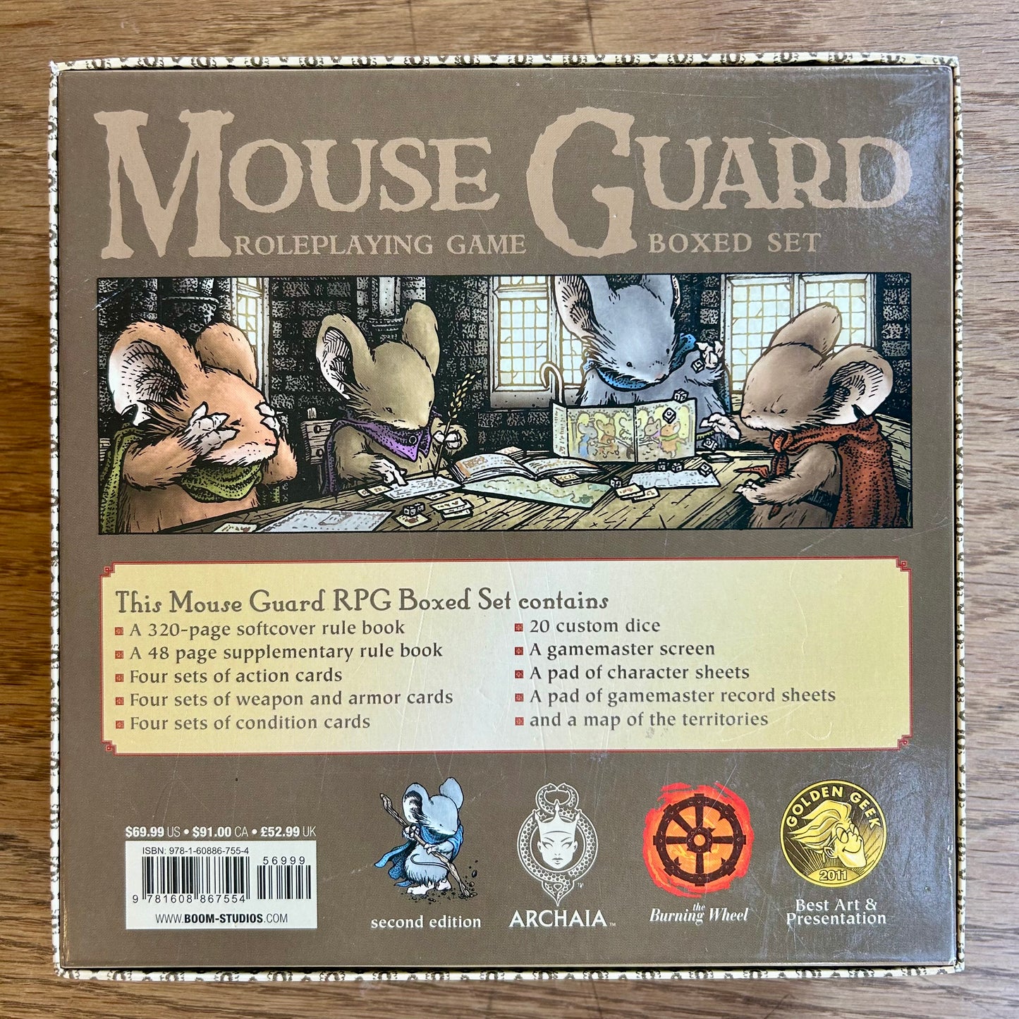 Mouse Guard Roleplaying Game Boxed Set