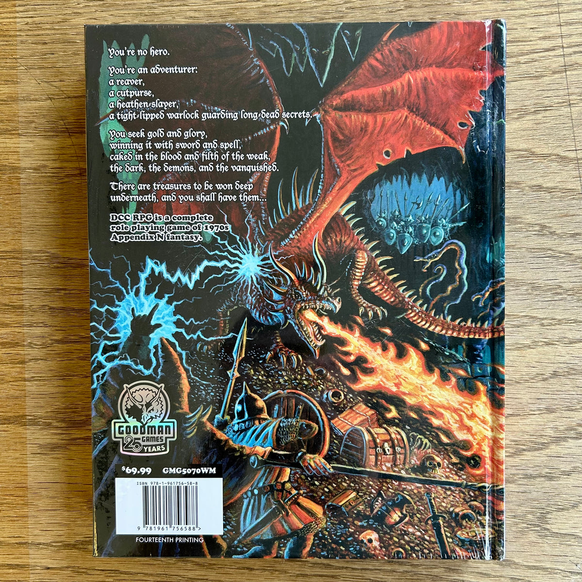 Dungeon Crawl Classics Core Rulebook HC (William McAusland cover)