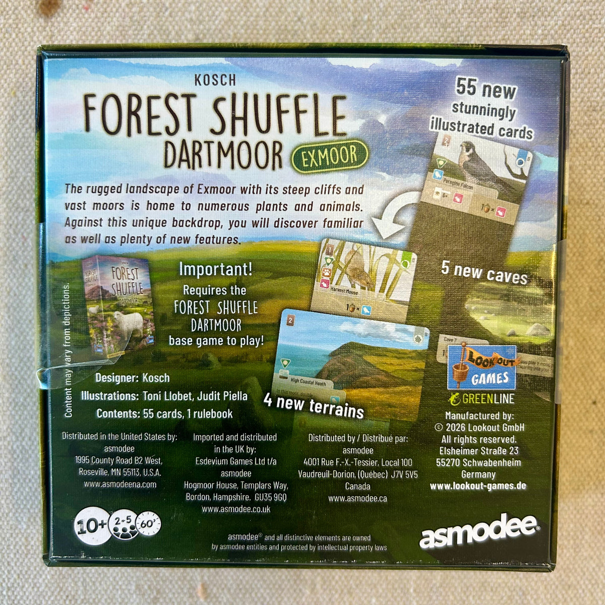 Forest Shuffle: Dartmoor: Exmoor